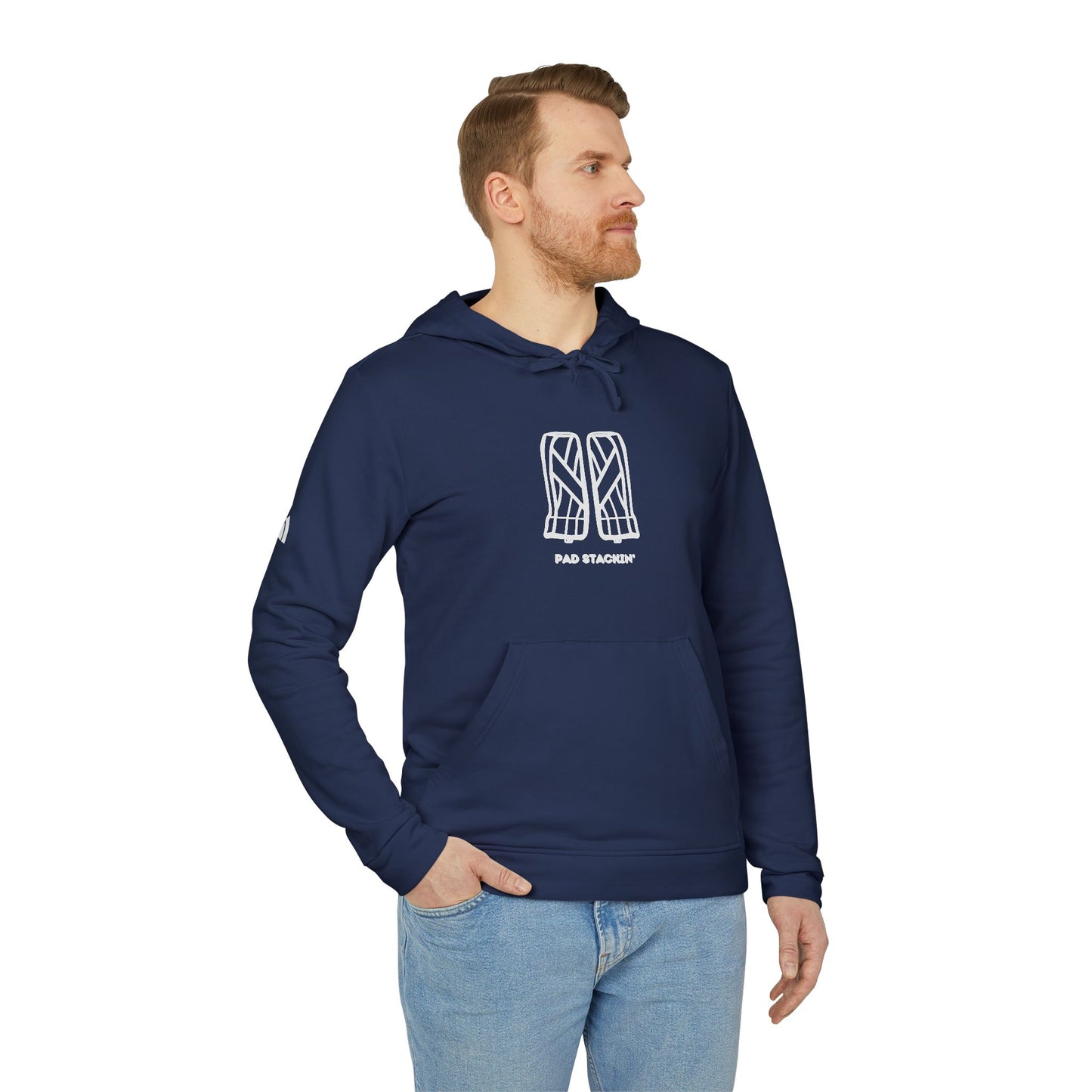 Pad Stackin' adidas Unisex Fleece Hoodie