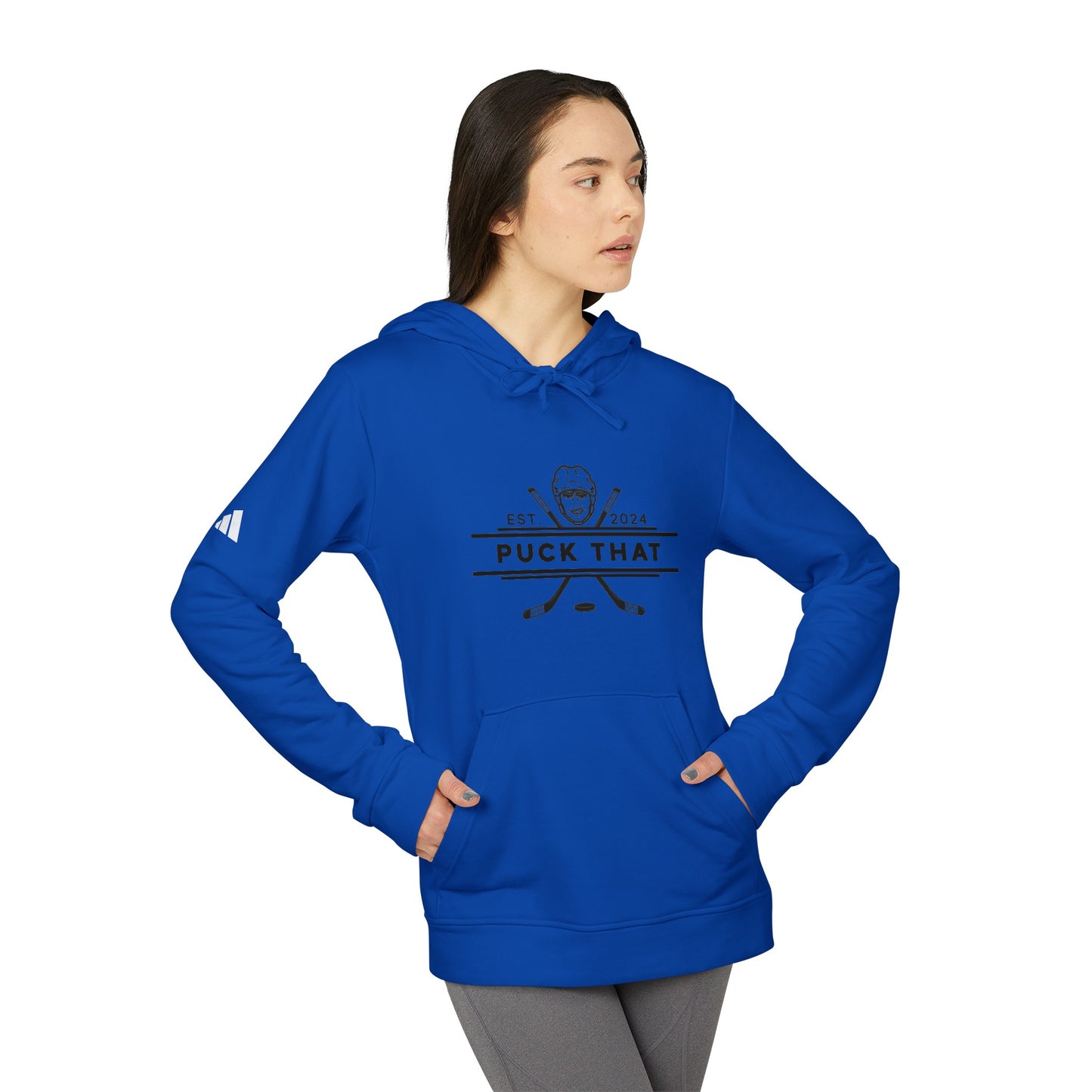 PUCK THAT adidas® Unisex Fleece Hoodie