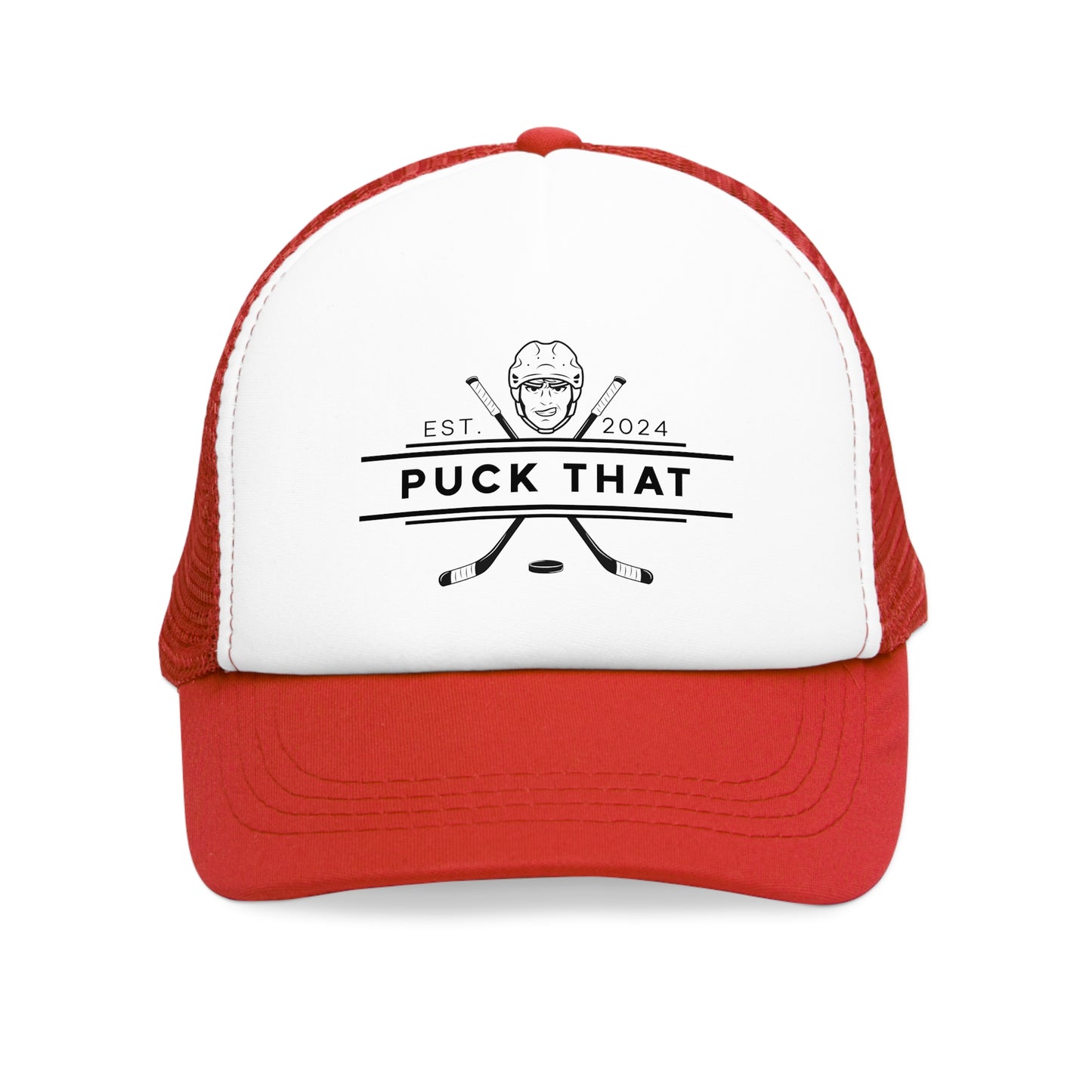 PUCK THAT Mesh Trucker Cap (Full Crown)