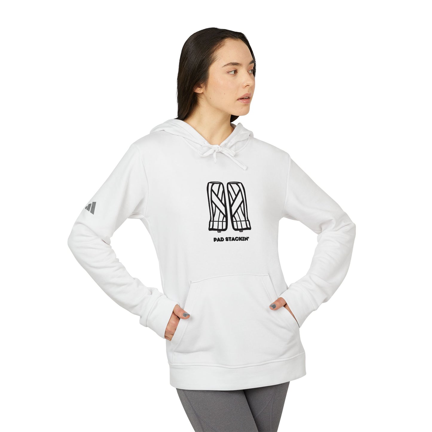 Pad Stackin' adidas Unisex Fleece Hoodie