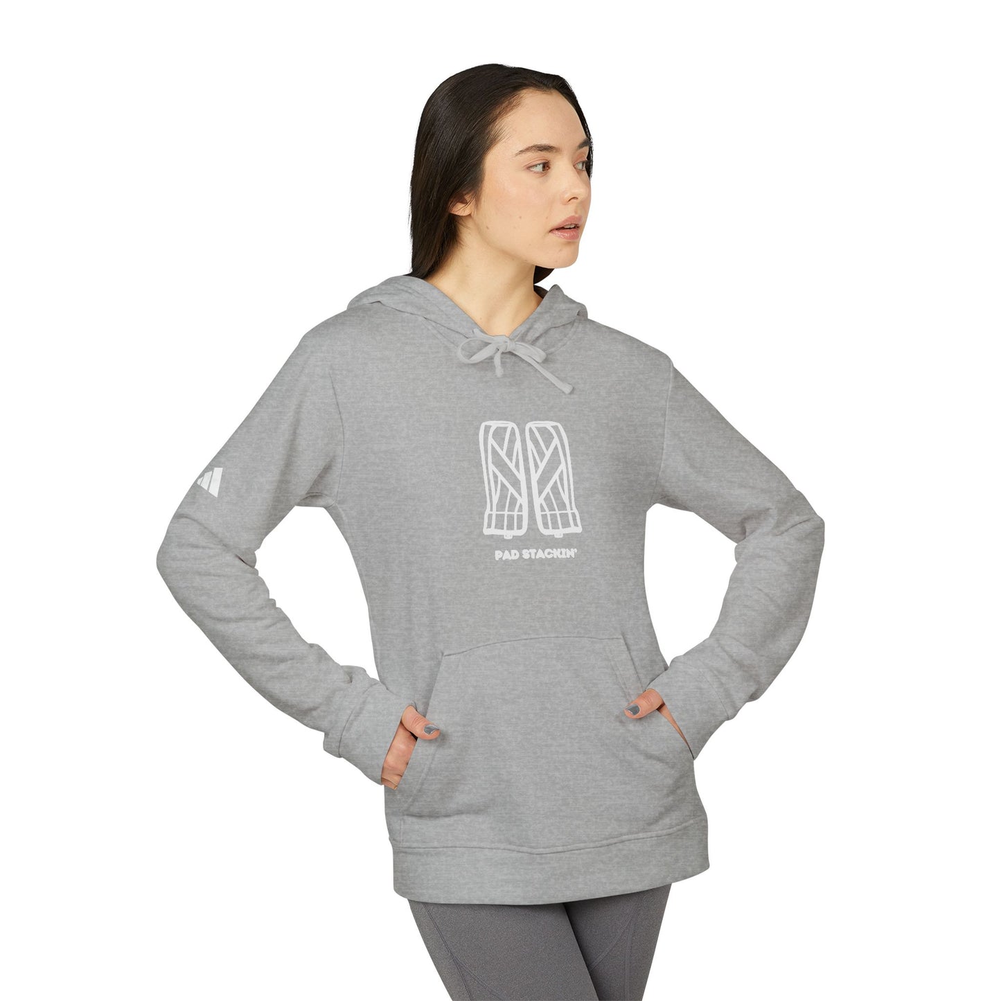 Pad Stackin' adidas Unisex Fleece Hoodie