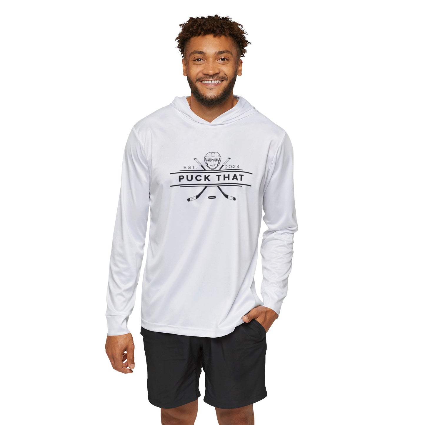 PUCK THAT Men's Sports Warmup Hoodie