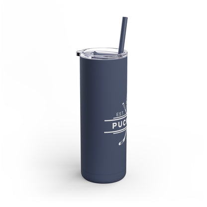 PUCK THAT Skinny Matte Tumbler, 20oz