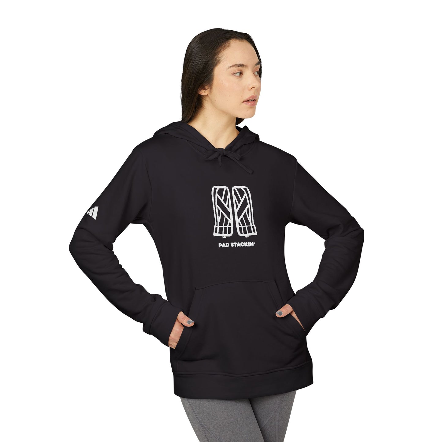 Pad Stackin' adidas Unisex Fleece Hoodie