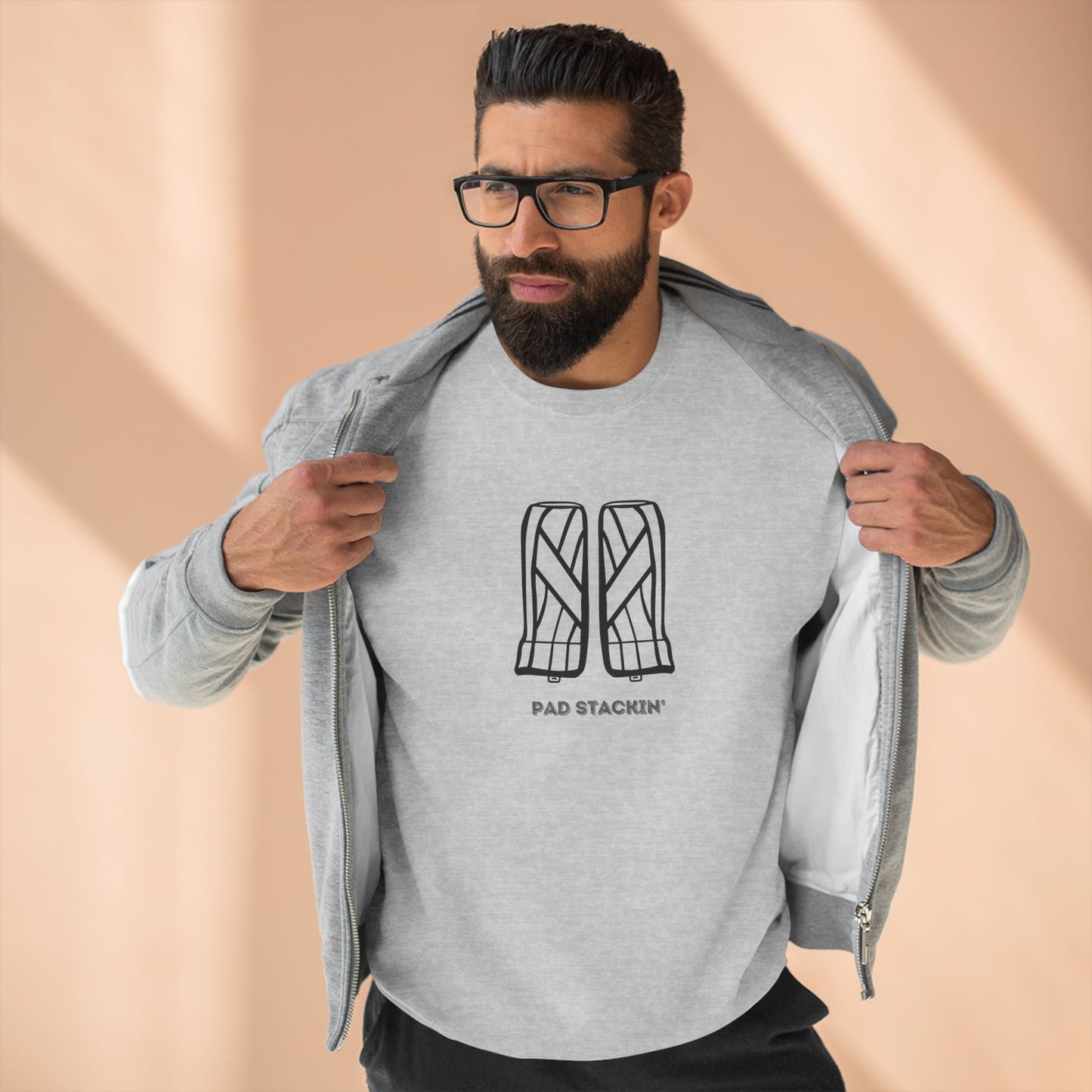 Pad Stackin' Unisex Crewneck Sweatshirt