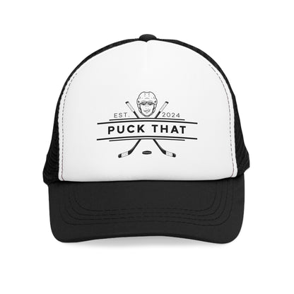 PUCK THAT Mesh Trucker Cap (Full Crown)