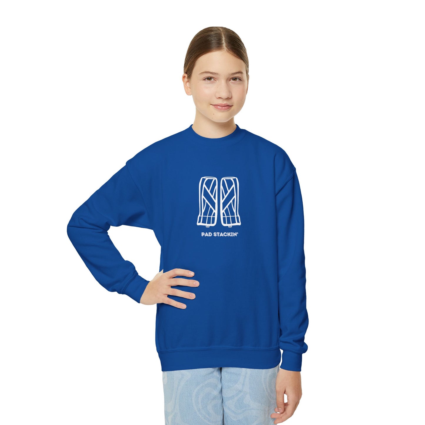 Pad Stackin' Youth Crewneck Sweatshirt