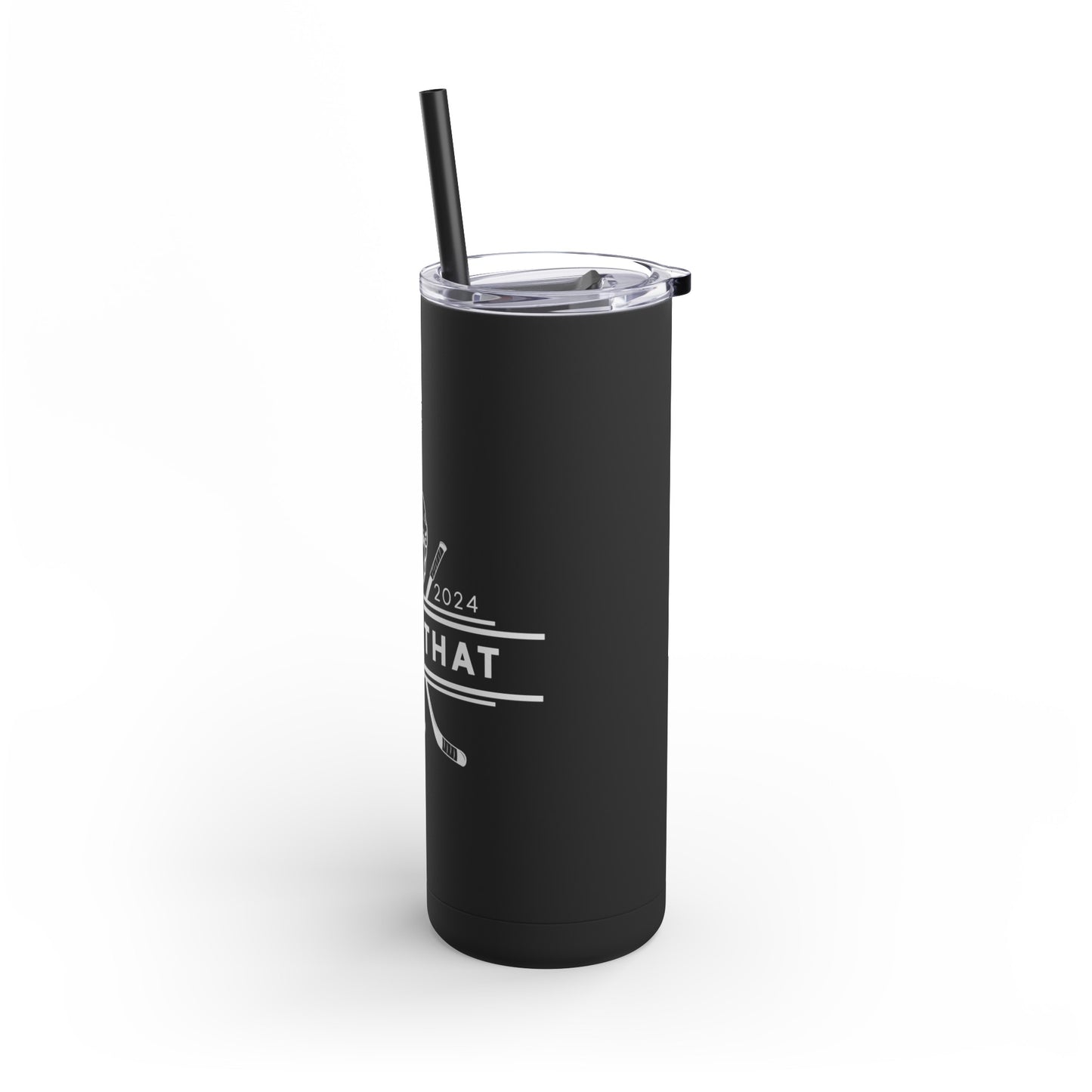 PUCK THAT Skinny Matte Tumbler, 20oz