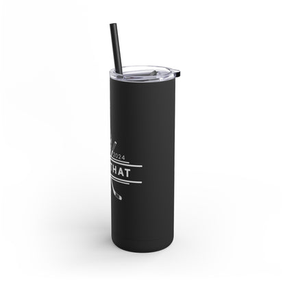 PUCK THAT Skinny Matte Tumbler, 20oz