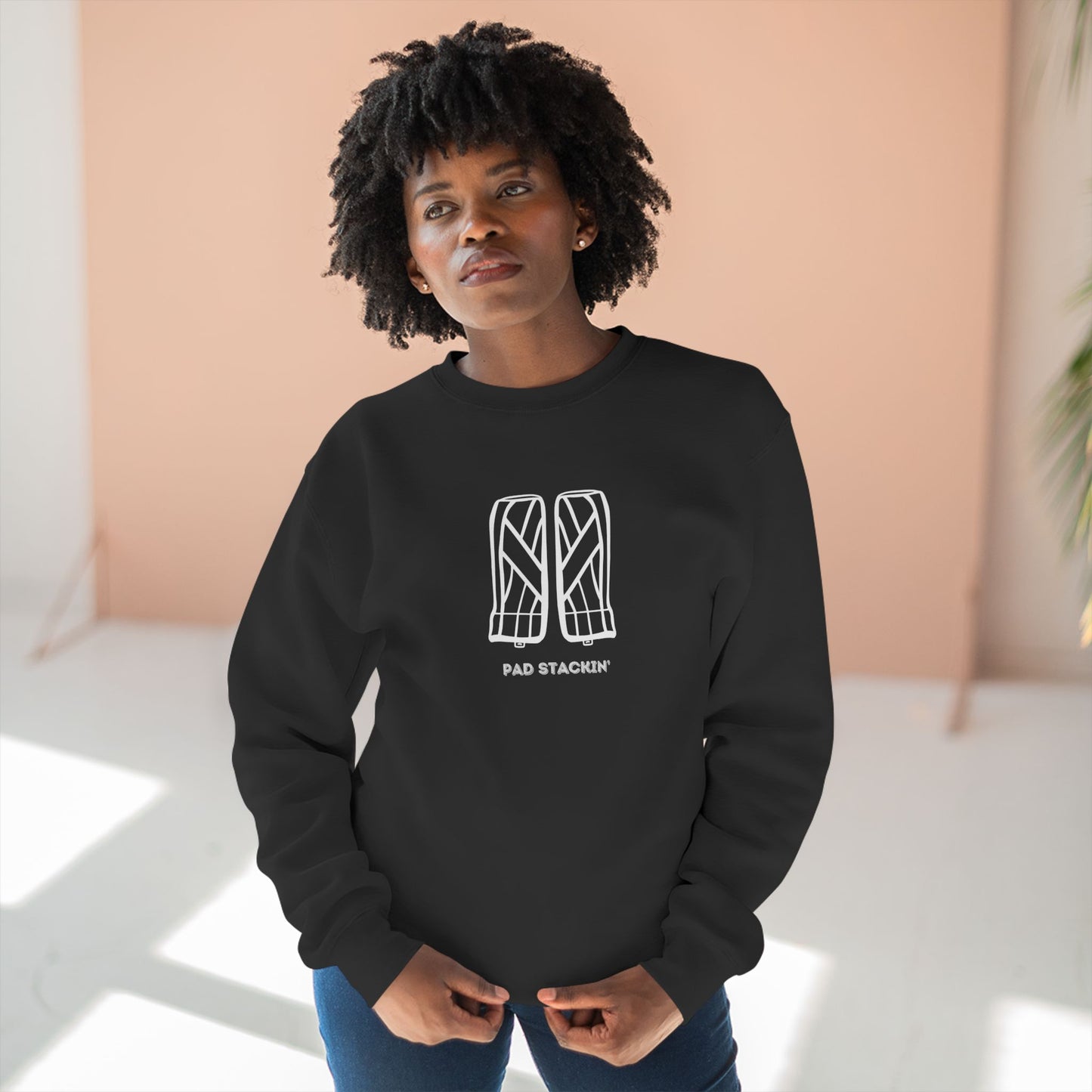 Pad Stackin' Unisex Crewneck Sweatshirt