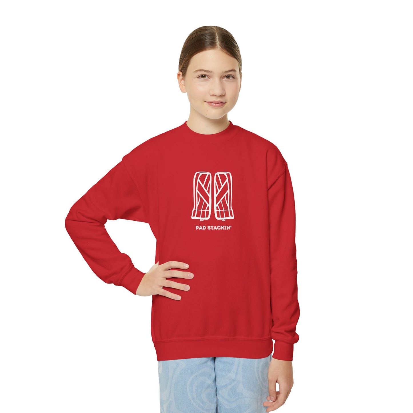 Pad Stackin' Youth Crewneck Sweatshirt