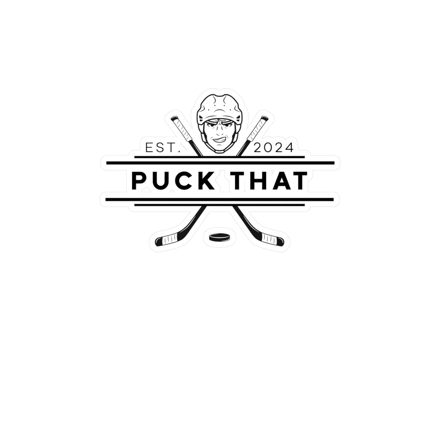 PUCK THAT Kiss-Cut Vinyl Decal