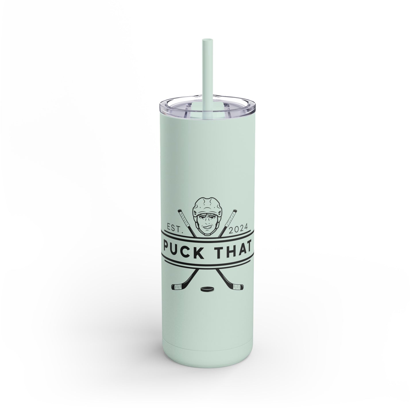 PUCK THAT Skinny Matte Tumbler, 20oz