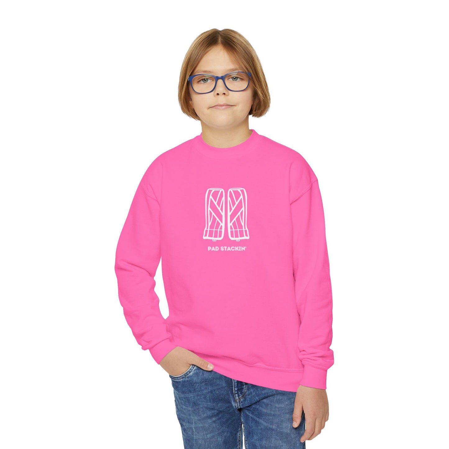 Pad Stackin' Youth Crewneck Sweatshirt