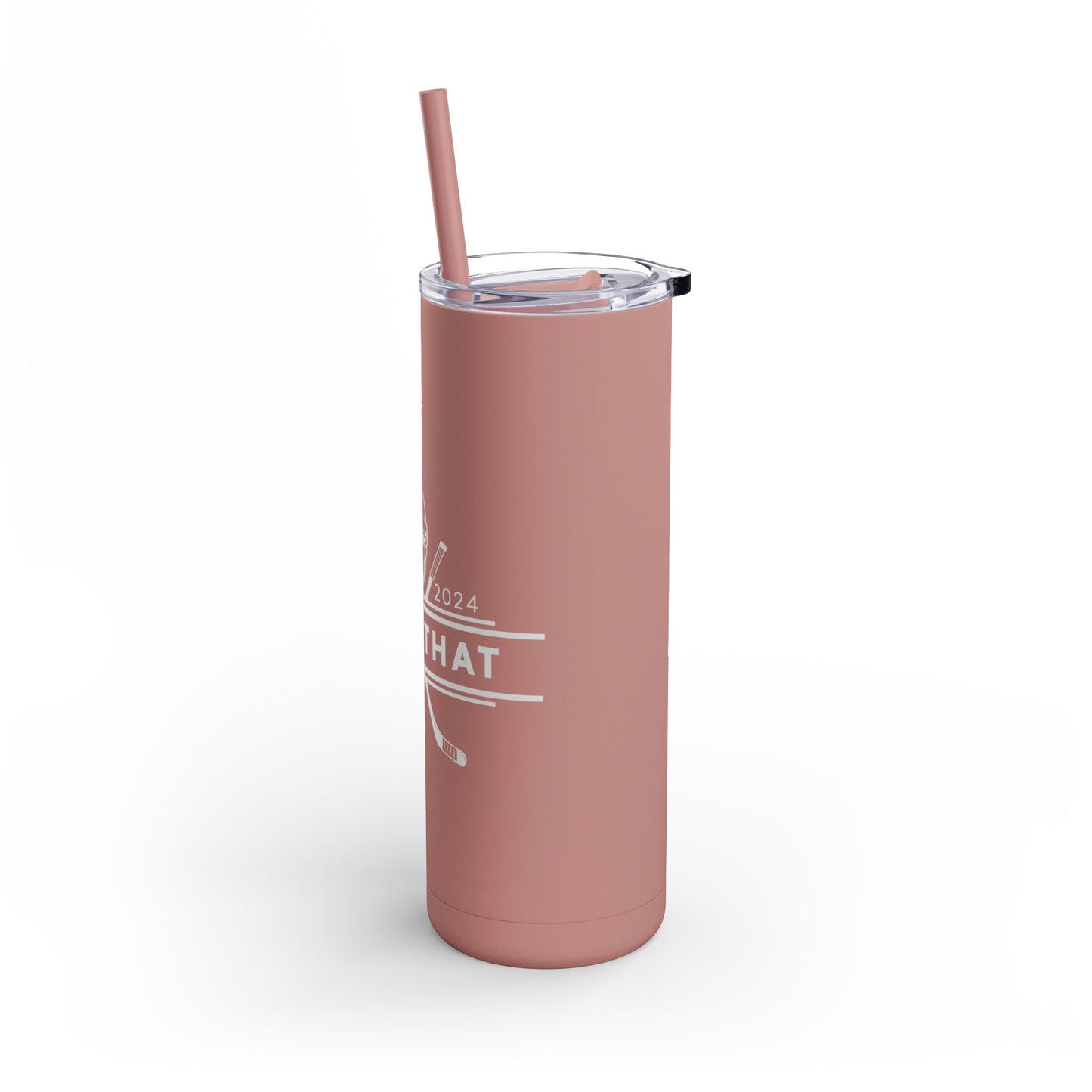 PUCK THAT Skinny Matte Tumbler, 20oz