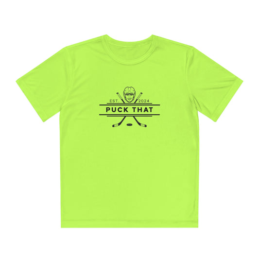 PUCK THAT Youth Competitor Tee - Black Logo