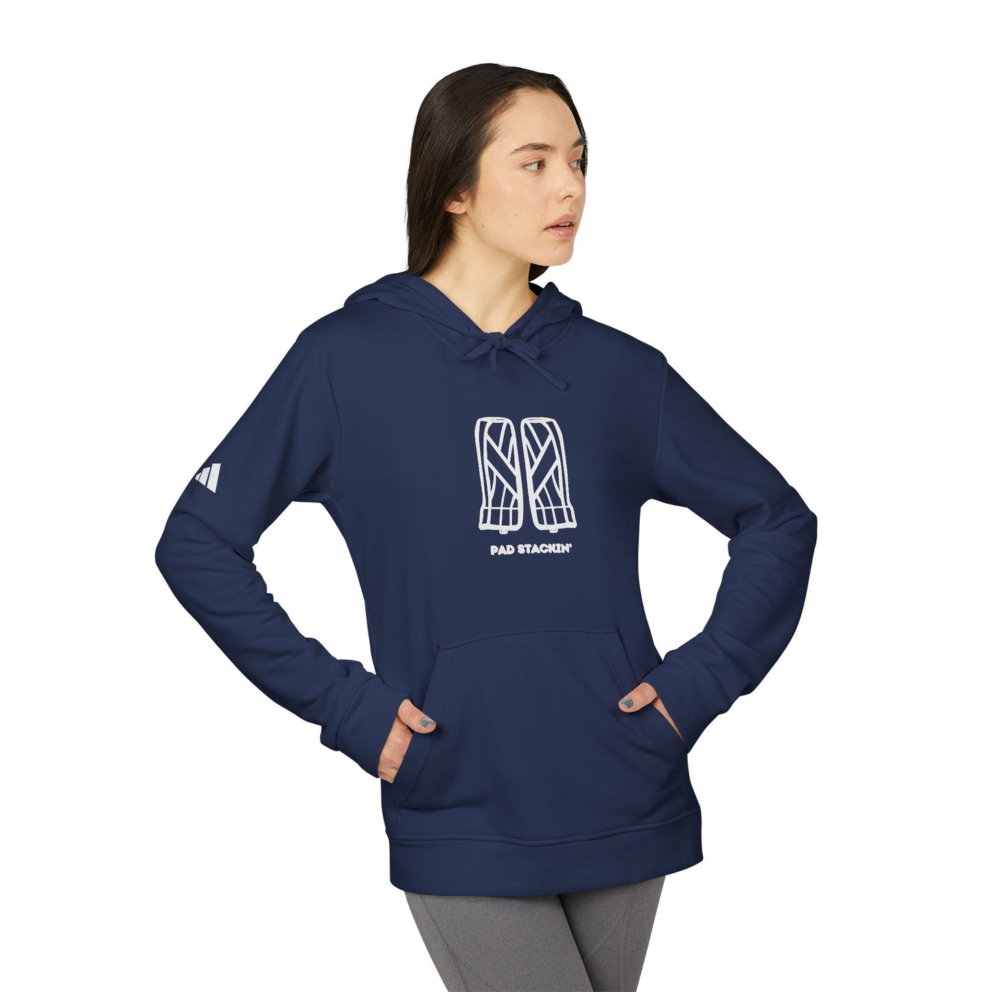 Pad Stackin' adidas Unisex Fleece Hoodie