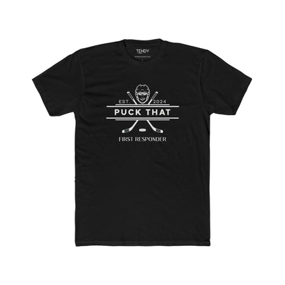 PUCK THAT All First Responders Unisex Cotton Crew Tee