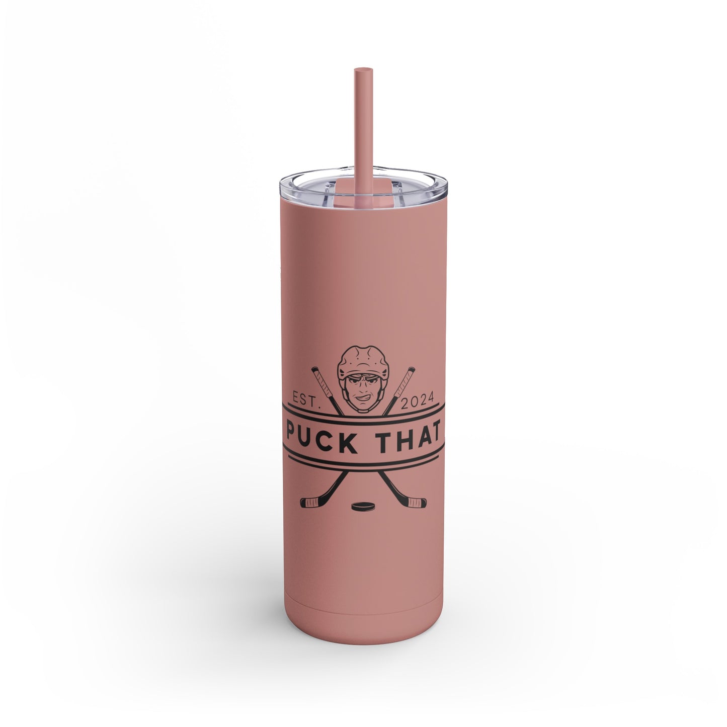 PUCK THAT Skinny Matte Tumbler, 20oz