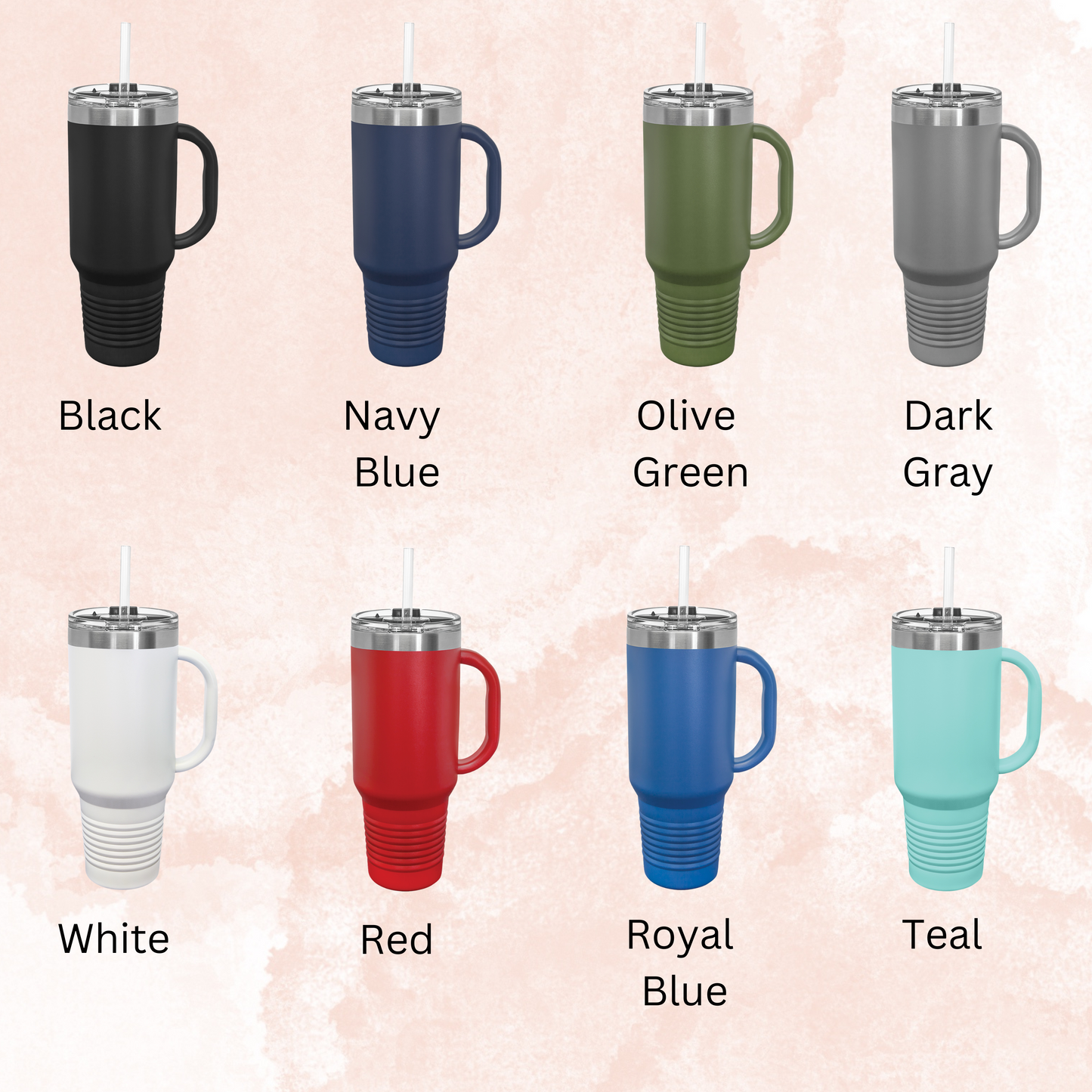 PUCK THAT Insulated Travel Mug, 40oz